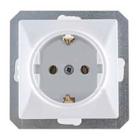 Розетка 2Р+E белая OPBL-GPT17 в Гомеле