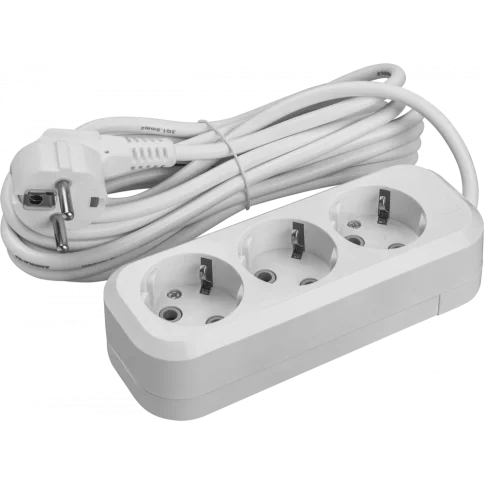 Удлинитель 3 места 5 метров с заземлением ОНЛАЙТ 90 518 в Гомеле