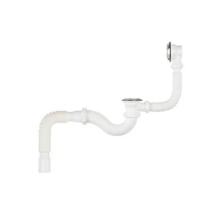 Сифон для ванны 1 1/2"х40 с г т 40х40/50 AQUANT V155-30-MR в Гомеле