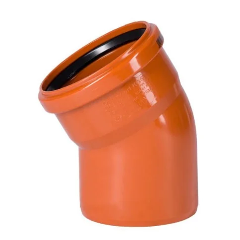 Колено канализация наружняя 110х45 в Гомеле