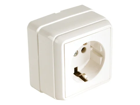 Розетка 1-ая. (открытая, с/з, ) BRON MUTLUSAN (2160 100 0201) в Гомеле