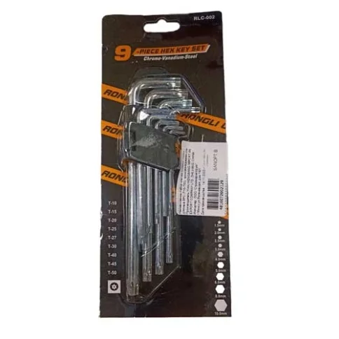 Набор ключей DOBRA TORX удлиненные(Т10-Т50)  в Гомеле