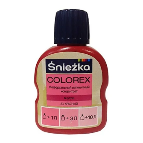 Краситель Colorex №23 красный 100 мл в Гомеле