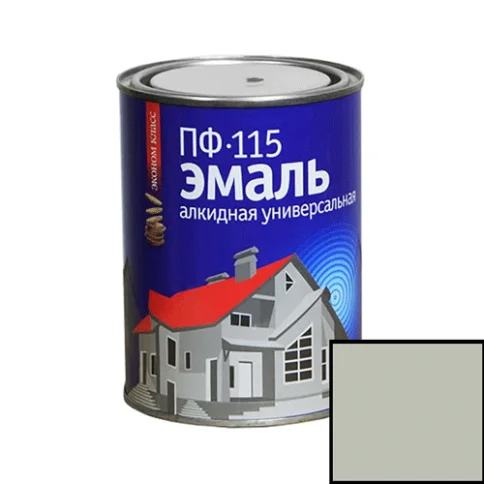 Эмаль ПФ-115 алкидная SLAVEN светло-серая 1,8кг в Гомеле