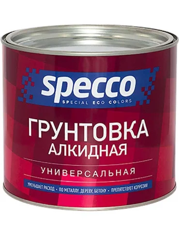 Грунтовка ГФ-021 SPECCO красно-коричневая 1,0 кг в Гомеле